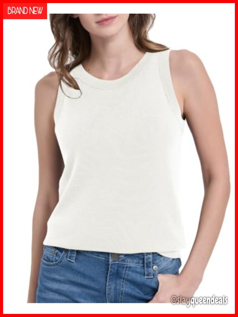 100% Merino Wool Sweater Vest Tank Top Sleeveless Business Casual